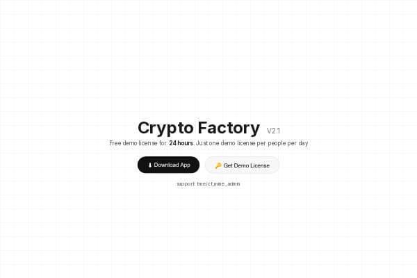 Crypto Factory