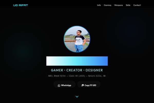 Aura RIFAT | Gamer • Creator • Designer