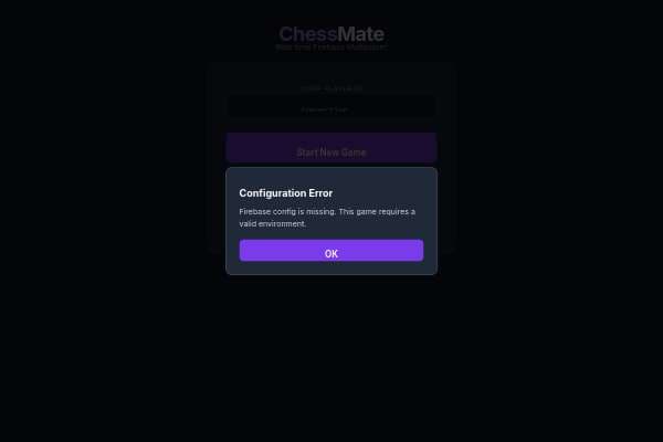 Firebase Multiplayer Chess
