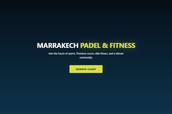 Club de Padel & Fitness Marrakech | Booking
