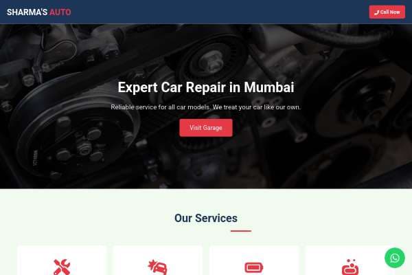 Sharma's Auto Garage - Best Car Repair in Mumbai