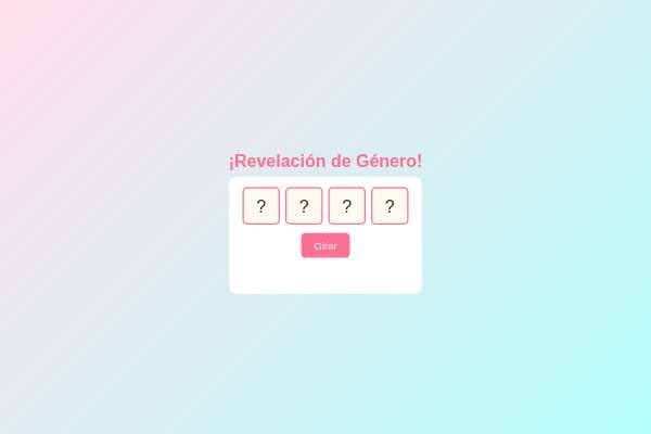 Revelación de Género