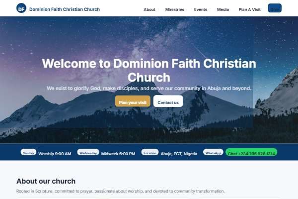 Dominion Faith Christian Church