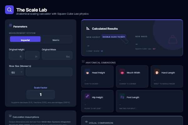 The Scale Lab | Advanced Proportional Calculator