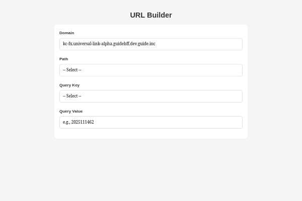 URL Builder