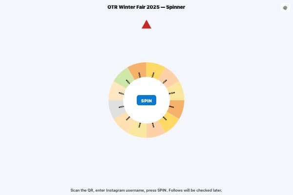 OTR Winter Fair 2025 — Spinner