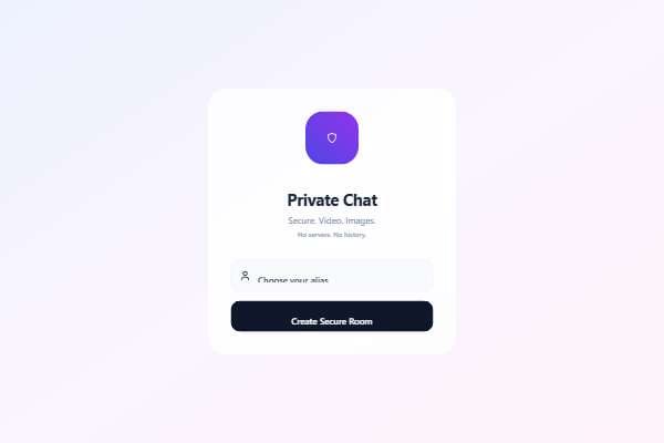 Private Chat + QR