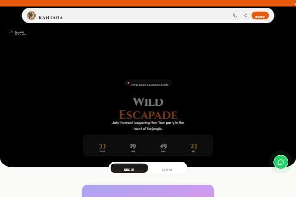 Kantara Jungle Stay | Dandeli NYE 2026